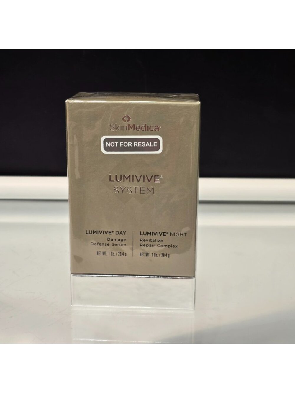SkinMedica LUMIVIVE System Day & Night Serum Set Retail $268